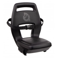 QIBBEL Q340 ACHTERZITJE 6+ JUNIOR MET VOETSTEUNEN EN BESCHERMPLATEN ZWART QIBBEL Q340 ACHTERZITJE 6+ JUNIOR MET VOETSTEUNEN EN BESCHERMPLATEN ZWART