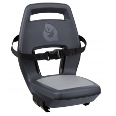 QIBBEL Q341 ACHTERZITJE 6+ JUNIOR MET VOETSTEUNEN EN BESCHERMPLATEN GRIJS