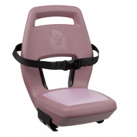 QIBBEL Q368 ACHTERZITJE 6+ JUNIOR MET VOETSTEUNEN EN BESCHERMPLATEN PLUM ROZE