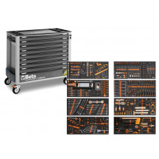 BETA BW 2400S XL9/E-XXL GEREEDSCHAPSWAGEN 716-DELIG / 9 LADEN GRIJS