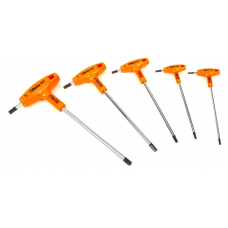 BETA 96T SP5 STIFTSLEUTELSET INBUS 5-DELIG MET HANDGREEP 2,5/3/4/5/6 MM