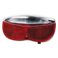 AA+ / SIMSON ACHTERLICHT 3-LED BAGAGEDRAGER 80 MM BATTERIJ MET REFLECTOR OEM