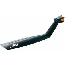 SKS 10076 X-TRA-DRY ACHTERSPATBORD ZWART KUNSTSTOF 26 INCH AFNEEMBAAR