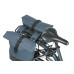 BASIL 18506 COVE DUBBELE FIETSTAS MIK 28-32L. MARINEBLAUW/ZWART