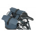 BASIL 18503 COVE DUBBELE FIETSTAS 28-32L. MARINEBLAUW/ZWART