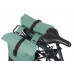 BASIL 18502 COVE DUBBELE FIETSTAS 28-32L. ZILVERGROEN/ZWART
