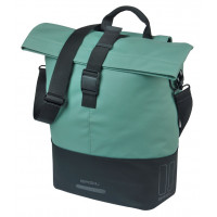 BASIL 18496 COVE SHOPPERFIETSTAS MIK 14-16L. ZILVERGROEN/ZWART