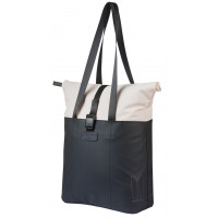 BASIL 18510 VIVE SHOPPERFIETSTAS MIK 15-20L. WIT/ZWART BASIL 18510 VIVE SHOPPERFIETSTAS MIK 15-20L. WIT/ZWART