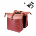 BASIL 18521 VIVE DUBBELE FIETSTAS MIK 28-35L. BORDEAUX/ROZE