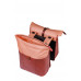 BASIL 18521 VIVE DUBBELE FIETSTAS MIK 28-35L. BORDEAUX/ROZE