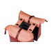 BASIL 18521 VIVE DUBBELE FIETSTAS MIK 28-35L. BORDEAUX/ROZE
