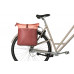 BASIL 18521 VIVE DUBBELE FIETSTAS MIK 28-35L. BORDEAUX/ROZE