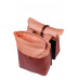 BASIL 18518 VIVE DUBBELE FIETSTAS 28-35L. BORDEAUX/ROZE
