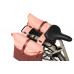 BASIL 18518 VIVE DUBBELE FIETSTAS 28-35L. BORDEAUX/ROZE