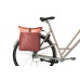BASIL 18518 VIVE DUBBELE FIETSTAS 28-35L. BORDEAUX/ROZE
