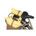 BASIL 18517 VIVE DUBBELE FIETSTAS 28-35L. ZAND/GEEL