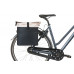 BASIL 18516 VIVE DUBBELE FIETSTAS 28-35L. WIT/ZWART