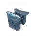 BASIL 18547 BROOKLYN DUBBELE FIETSTAS 41L. MARINEBLAUW