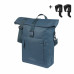 BASIL 18541 BROOKLYN ENKELE FIETSTAS MIK HOOKS 17L. MARINEBLAUW