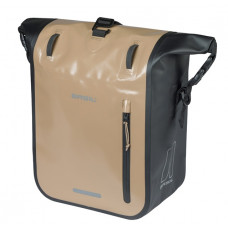 BASIL 18527 RIVO M ENKELE FIETSTAS MIK HOOKS 12-15L. ZAND/ZWART