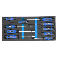 CYCLUS FOAM NR.1 (BLAUW) INCLUSIEF SCHROEVEDRAAIERS DOP EN TORX