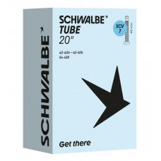 SCHWALBE BINNENBAND SCV7 20 INCH 40/62-406 40 MM SCHWALBE BINNENBAND SCV7 20 INCH 40/62-406 40 MM