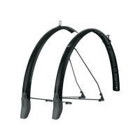 SKS BLUEMELS SPATBORDSET 28 INCH 45MM MET KABELGELEIDING ZWART SKS BLUEMELS SPATBORDSET 28 INCH 45MM MET KABELGELEIDING ZWART