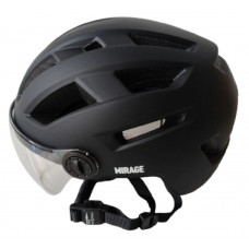 MIRAGE SPEEDPEDELEC FIETSHELM 55-58 CM MAT ZWART MIRAGE SPEEDPEDELEC FIETSHELM 55-58 CM MAT ZWART