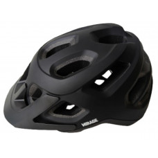 MIRAGE TOUR/MTB FIETSHELM 55-58 CM MAT ZWART MIRAGE TOUR/MTB FIETSHELM 55-58 CM MAT ZWART