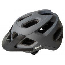 MIRAGE TOUR/MTB FIETSHELM 58-61 CM MAT GRIJS MIRAGE TOUR/MTB FIETSHELM 58-61 CM MAT GRIJS