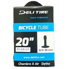 DELI TIRE BINNENBAND DELI-VERY 20 INCH DV7 20X2.30/2.70 60/65-406 AV 35MM DOOSJE DELI TIRE BINNENBAND DELI-VERY 20 INCH DV7 20X2.30/2.70 60/65-406 AV 35MM DOOSJE