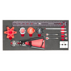 CYCLUS FOAM NR.3 (ROOD) INCLUSIEF SPAAKGEREEDSCHAP MAAT S