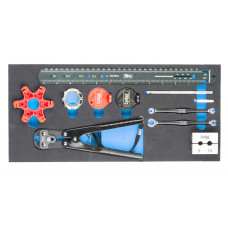 CYCLUS FOAM NR.3 (BLAUW) INCLUSIEF SPAAKGEREEDSCHAP MAAT S