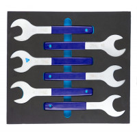 CYCLUS FOAM NR.6 (BLAUW) INCLUSIEF BALHOOFDSLEUTELS MAAT M