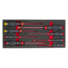 FACOM PRO FOAM INCLUSIEF 8 SCHROEVEDRAAIERS