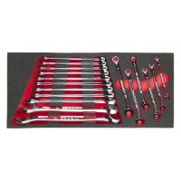 FACOM PRO FOAM INCLUSIEF 17 RINGSTEEKSLEUTELS 6-24MM