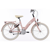 BIKEFUN LOTS OF LOVE 20LOT500 20 INCH REMNAAF MEISJES MAT MAHOGANY ROZE BIKEFUN LOTS OF LOVE 20LOT500 20 INCH REMNAAF MEISJES MAT MAHOGANY ROZE