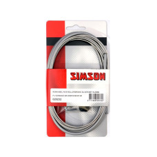 SIMSON 020232 REMKABEL ROLLERBRAKE COMPLEET ZILVER 140131