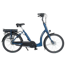 BURGERS ERGO E-BIKE 24 INCH LAGE INSTAP LOW ENTREE 418W / 51 CM NEXUS 7 ROLLERBRAKE MAT AZURRO BURGERS ERGO E-BIKE 24 INCH LAGE INSTAP LOW ENTREE 418W / 51 CM NEXUS 7 ROLLERBRAKE MAT AZURRO