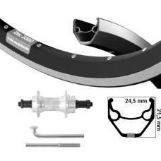 KGS ACHTERWIEL 28 INCH (622) ZAC 2000 ZWART FREEWHEEL UITVAL