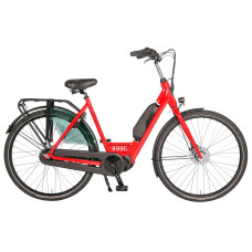 BURGERS EXPLORER ID PERSONAL E-BIKE SHIMANO EP5/60NH LEENFIETS 28 INCH 55 CM NEXUS 5 RB ROOD