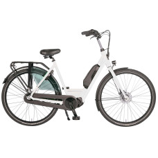 BURGERS EXPLORER ID PERSONAL E-BIKE SHIMANO EP5/60NH LEENFIETS 28 INCH 55 CM NEXUS 5 RB WIT