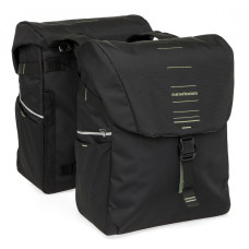 NEW LOOXS 536.155 VIGO DUBBELE FIETSTAS 40L. ZWART/GROEN