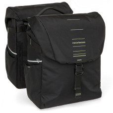 NEW LOOXS 536.155MIK2 VIGO DUBBELE FIETSTAS MIK 40L. ZWART/GROEN