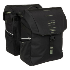 NEW LOOXS 536.155RT2 VIGO DUBBELE FIETSTAS RT2 40L. ZWART/GROEN