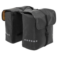 NEW LOOXS 224.501MIK2 ODENSE DUBBELE FIETSTAS MET MIK2 ADAPTER BLACK 39L