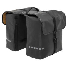 NEW LOOXS 224.501MIK2 ODENSE DUBBELE FIETSTAS MET MIK2 ADAPTER BLACK 39L