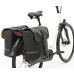 NEW LOOXS 224.501MIK2 ODENSE DUBBELE FIETSTAS MET MIK2 ADAPTER BLACK 39L