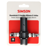 SIMSON S020209 V-BRAKE REMSCHOENEN 80MM E-BIKE OP KAART
