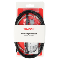 SIMSON S020216 VERSNELLINGSKABEL ZWART SHIMANO NEXUS 4/7/8 OP KAART